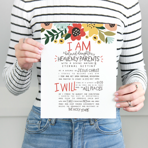 New Young Women Theme Printables