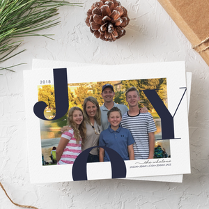 Holiday Card//Five Golden Rings