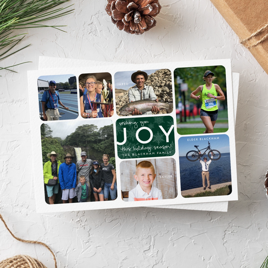 Holiday Card//Nine Ladies